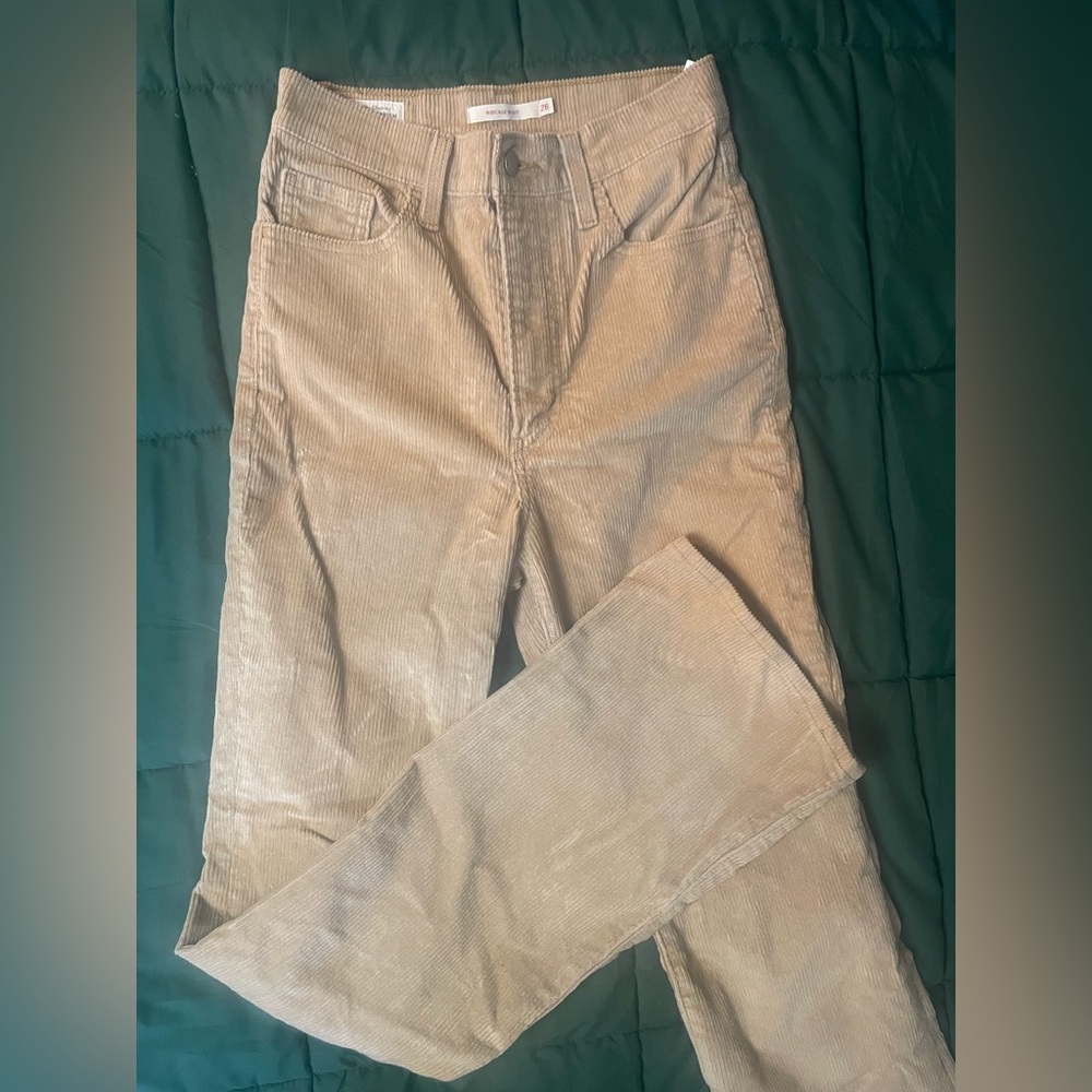 flared corduroy levi’s